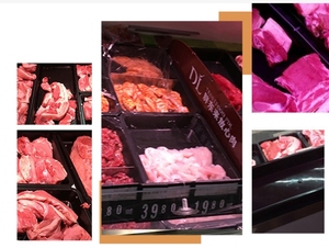 ถาดโชว์เนื้อหมูพลาสติกทนทานสำหรับอาหารสดถาดโชว์สำหรับซูเปอร์มาร์เก็ต - Product Image 6