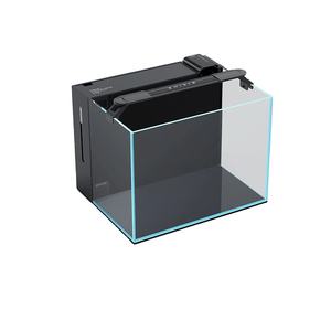 <span class=keywords><strong>Aquarium</strong></span> moderne en verre ultra-clair avec séparation sec/humide 46L pour bureau/table et salon - Product Image 1