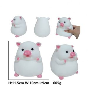 Adorable 11.5cm Hamster & Piggy <b>Squishy</b> Squeeze Toy Super Bouncy for Kids Adults Stress Relief Gift for Busy Days Relaxing Time - Product Image 3