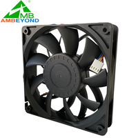 Ventilateur de refroidissement axial sans balais haute vitesse 4000 5000 tr/min 12v 24v 12025 Dc 120mm 120x120x25mm pour humidificateur, armoire, etc.