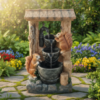 Pots à fleurs en fibro-ciment de style moderne, grands et carrés, pour l'intérieur et l'extérieur - Écologiques, durables, sculptés à la main pour la maison, l'hôtel, le restaurant