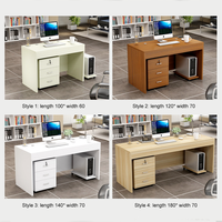 Table d'ordinateur personnalisée en gros nouvel arrivage avec Cabinates bureau en bois