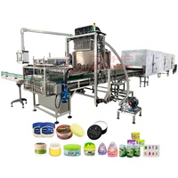 Ligne de remplissage et de refroidissement automatique pour produits de soins personnels, produits à base de cire et produits chimiques quotidiens, pour le remplissage de baumes, de cires et de déodorants