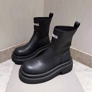 Botas de Tobillo Deportivas Elegantes de Moda a Precio de Descuento de Fábrica, Botas Casuales para Mujer, Zapatos de Mujer - Product Image 1