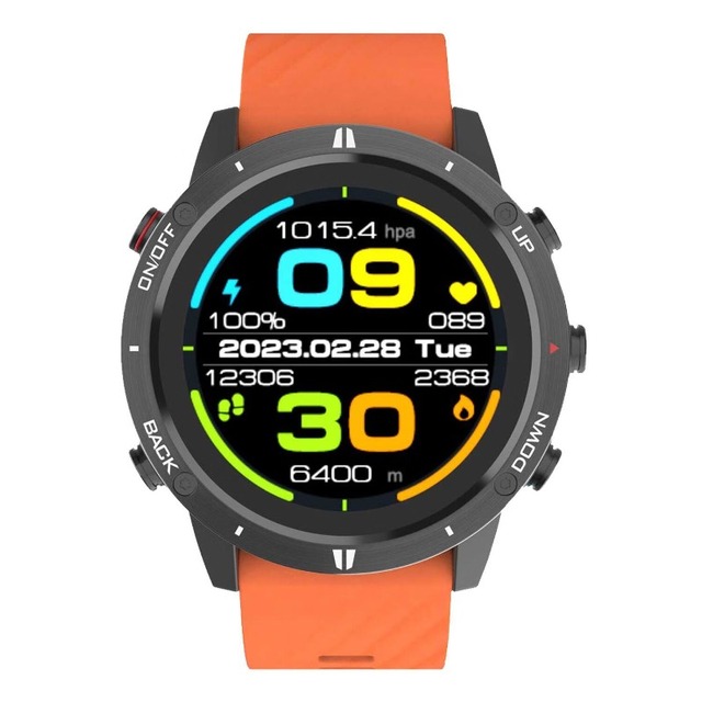 GPS Beidou outdoor sports watch mountaineering altitude air pressure iron three swimming running speed cycling waterproof