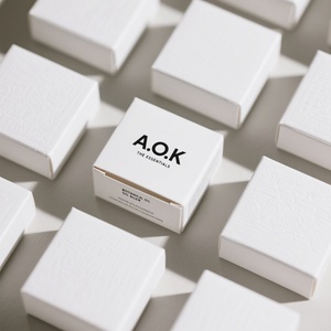 Recyclable Wholesale Customized Foldable Paper Packaging Carton for Luxury Brands | Logo Printing with Gold Foil - Product Image 1