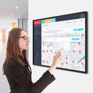 32 43 49 55 65 inch LCD Android hiển thị quảng cáo treo tường màn hình cảm ứng màn hình Google bản đồ cho trung tâm mua sắm - Product Image 1