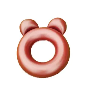 R çevre dostu PVC Mickey kulaklar yüzme simidi şişme tüp Donut havuzu yüzme simidi bebek yüzme simidi