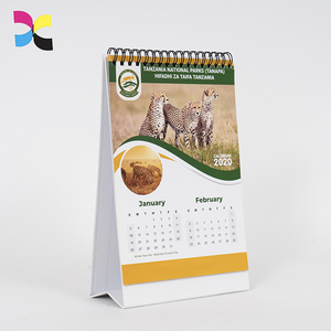 Tùy chỉnh tường bảng Bàn lịch in ấn biểu tượng tùy chỉnh với xoắn ốc RÀNG BUỘC - Product Image 2