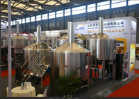 1000L 2000L Mash Tun Lauter Tun Bouilloire Tourbillon 4 navires Système De Brasserie