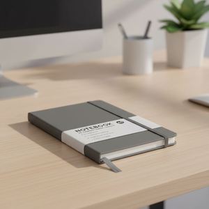 Carnet de planification A5 A6 B5 à grille pointillée et lignée 2026 avec élastique et couverture rigide - Product Image 2