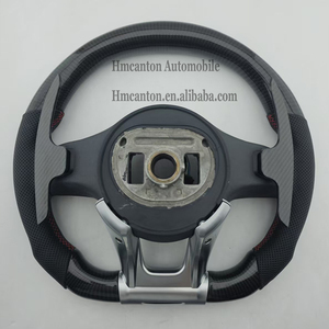 Volant de direction en cuir perforé en fibre de carbone de qualité supérieure pour Mercedes Benz W203 W204 W205, vente chaude - Product Image 4