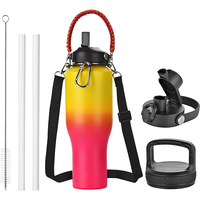 Gobelet isotherme en acier inoxydable à double paroi de 40 oz de qualité supérieure pour la salle de sport