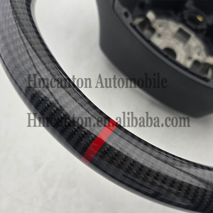 Volante de Fibra de Carbono y Cuero Perforado para Chevrolet Camaro, Nuevo Producto al por Mayor - Product Image 5