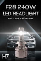 Offre Spéciale 240W 17000LM Haute Puissance Super Lumineux Led Phare Ampoule H7 Auto Phare H4 H8 H11 9005 9006 9012