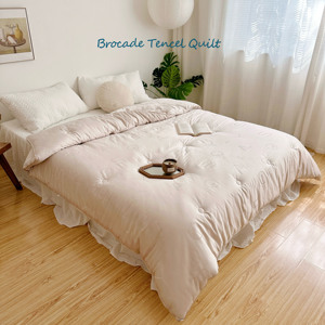 Mềm phong cách hiện đại khách sạn nhà trường bộ đồ giường chăn <span class=keywords><strong>Comforter</strong></span> bên trong Lyocell cho Tencel vải mùa đông thay thế Duvet Quilt - Product Image 2