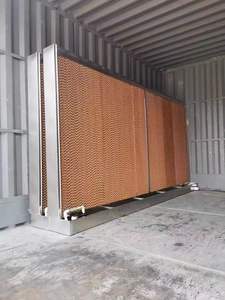 2025 Evaporative Cooling <b>Pad</b> Cellulose Corrugated <b>Paper</b> Farm Honey Comb Filter Air Cooling System - Product Image 5