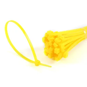 Custom design colored cheap price plastic nylon self-locking cable ties