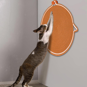 Moderne Heiz- und Kühlmatte für Katzen aus Baumwollseil, Kratzfest, Waschbar, mit Integriertem Spielball und Kratzpad - Product Image 5