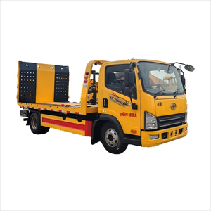 Nouveau prix usine de haute qualité FAW 4*2 5 tonnes 150HP camion de dépanneuse à plat pour le sauvetage routier et la gestion du trafic - Product Image 1