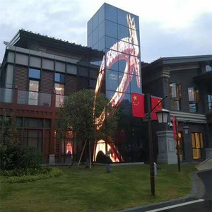 P3.91-7.81 Full Color Hd Advertising Ultra Thin Glass Led <b>Wall</b> Panel Event Led <b>Screen</b> Clear Transparent Led Display - Product Image 5