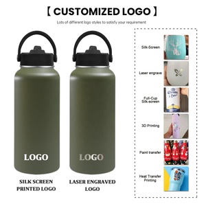 Half Gallon 2L Stainless Steel Double Wall Insulated Vacuum <b>Thermos</b> Flask Water Jug Eco-Friendly Boiling Water Safe Unisex Lid - Product Image 4