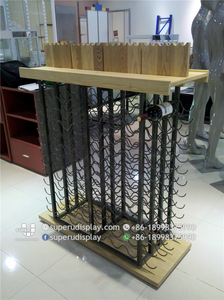 <span class=keywords><strong>Top</strong></span> di Vendita di Legno Del Vino del Metallo Display Rack Scaffalature All'ingrosso di Fascia Alta di Stoccaggio Shopfitting Apparecchio Per Liquore Negozio di Vendita Al Dettaglio - Product Image 3