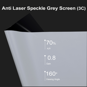 ÉCRANS DE <span class=keywords><strong>PROJECTION</strong></span> MOTORISÉS SCREEN PRO Anti Laser Speckle 3C <span class=keywords><strong>Gris</strong></span> 3D Ultra HD ALR à Tension par Tablier pour Montage Mural/Plafond - Product Image 2