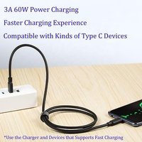 Hochgeschwindigkeits-10Gbps-Datenübertragung 3A 60W USB 3.0 zu Typ-C Verlängerungskabel für Computer Kopfhörer SSD/HDD