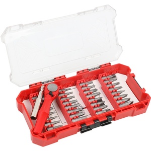 Ensemble de <span class=keywords><strong>34</strong></span> pièces : Clés à cliquet, embouts de perçage, tournevis, petites clés, embouts plats Phillips à tête coudée, embouts courts de formes spéciales - Product Image 5