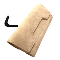 Étui rigide carré pour lunettes AITO, motif uni, coutures en cuir, support magnétique de protection avec LOGO
