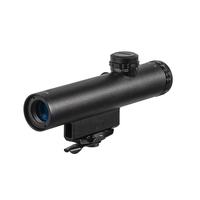 Lunette tactique LUGER HD 4X20 avec tourelle BDC pour la chasse étanche haute précision
