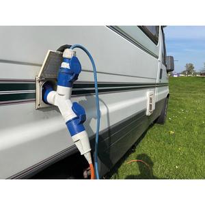 Perel CABLE ADAPTADOR SCHUKO ENCHUFE A ENCHUFE CEE - Product Image 2