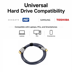<span class=keywords><strong>Cable</strong></span> USB 3.0 Tipo C a Micro USB, 5Gbps, Alta Velocidad, <span class=keywords><strong>Cable</strong></span> para <span class=keywords><strong>Disco</strong></span> <span class=keywords><strong>Duro</strong></span> <span class=keywords><strong>Externo</strong></span>, Compatible con Seagate, WD, <span class=keywords><strong>Samsung</strong></span>, Laptop, Teléfono, <span class=keywords><strong>Cable</strong></span> de Datos Trenzado - Product Image 6