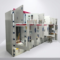 Armoire de distribution électrique intérieure KYN28A 12kV, 1250A/4000A, design extractible, protection IP40/IP42/IP20