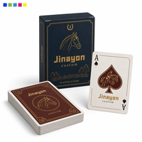 Cartes à jouer promotionnelles personnalisées, jeu de cartes en papier et emballage de marque pour événements B2B, cadeaux et activation en point de vente