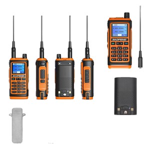 Radio portable Baofeng UV17Pro double bande FM avec écran LCD, batterie rechargeable, utilisation en extérieur - Product Image 1