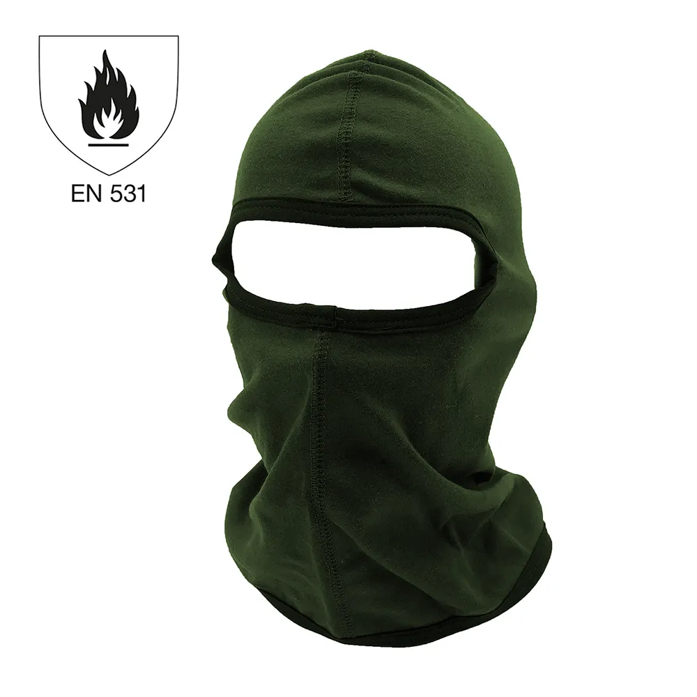 Masque facial anti-feu, cagoule anti-flamme, couvre-chef pour soudage des pompiers des champs pétrolifères, astm1959fr