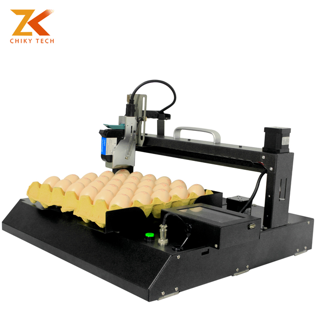 High Quality Edible Ink Portable Small Full Plate Logo Expire Date Egg Printer Coding Machine