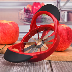 Outil professionnel pour fruits et légumes Trancheuse à pommes en acier inoxydable ultra tranchante à 12 lames Poignée <span class=keywords><strong>ergonomique</strong></span> en plastique Coupe-pomme - Product Image 5