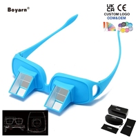 Lunettes de lecture horizontales Boyarn Funny Lazy Periscope pour regarder la télévision en position assise ou allongée, nouvelle arrivée