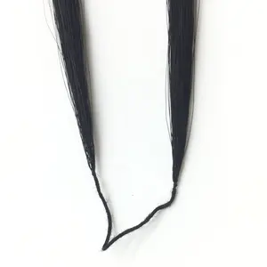 Hochwertiges natürliches Remy-Haar Doppelt gezeichnete Spitzenfeder-Haar verlängerung menschliches Haar für weiße Frau