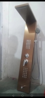 Panneau de douche en acier inoxydable 304, ensemble de douche, robinet mural en cuivre