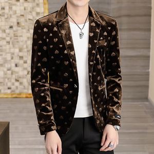 <span class=keywords><strong>Costume</strong></span> décontracté en <span class=keywords><strong>velours</strong></span> doré <span class=keywords><strong>veste</strong></span> pour hommes 2021 automne nouveau <span class=keywords><strong>costume</strong></span> mince et élégant <span class=keywords><strong>veste</strong></span> pour hommes M-4XL - Product Image 5