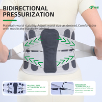 Ceinture de soutien lombaire orthopédique pour le redressement du dos, en tissu élastique respirant, certifiée CE, pour le travail