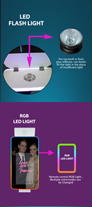 Cabina de Fotos DSLR con Espejo Mágico de Autoservicio para Eventos y Fiestas de Bodas, con Pantalla Táctil de 21.5 Pulgadas y Luz de Flash Integrada - Product Image 2