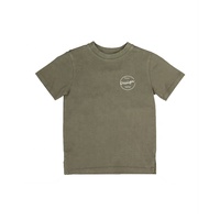 Effen Kleur Hoge Kwaliteit Grijze Kleur Regular Fit Kids T-Shirts Groothandel Custom 100 Katoen Korte Mouw T-Shirts
