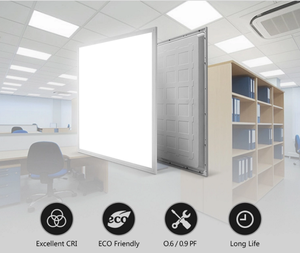 ไฟแผง LED แบบฝังฝ้าเพดานแบน รุ่น Shenzhen Recessed Aluminum Frame ขนาด 595*595 600x600 600x1200 2x2 2x4 ฟุต 36w 40w 50w 60w แบบ Backlit - Product Image 3