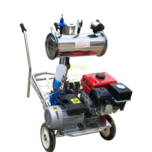 Gran Oferta: Carro Portátil de Recolección de Leche de Acero Inoxidable con Motor Diésel y Doble Cubo para Granjas de <span class=keywords><strong>Vacas</strong></span>, Cabras y Ovejas - Product Image 5