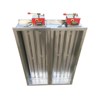 Système de contrôle de fumée 70 280 Centigrade Fumée et amortisseurs d'incendie Conduit d'air de ventilation Échappement de fumée et liens fusibles Amortisseur d'incendie